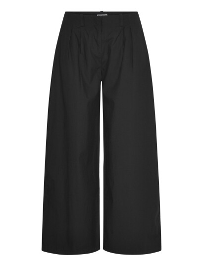 Weekday Aya Pleated Trousers   Black   34