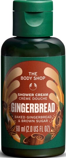 The Body Shop Gingerbread Baked Gingerbread & Brown Sugar Shower Cream