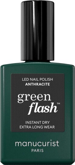 Manucurist Green Flash Led Nail Polish Anthracit 15ml