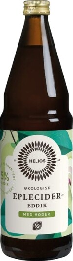 Helios økologisk eplecidereddik 0,75 L Helios økologisk eplecidereddik 0,75 L