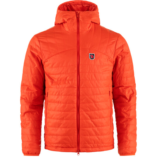 Fjellreven Men's Expedition X-Lätt Hoodie Flame Orange XL