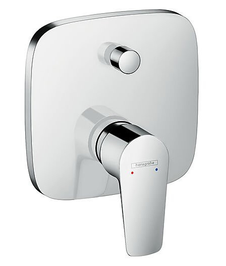 Hansgrohe Talis E 1-greps karbatteri For innbygging, med vender, Krom