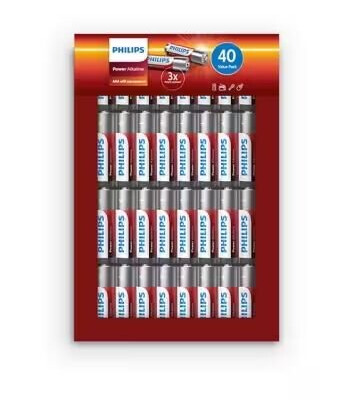 Philips LR03P40FP/10 husholdningsbatteri Engangsbatteri AAA Alkalinsk