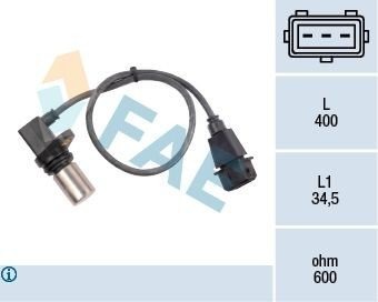 Turtallssensor, motormanagement FAE 79072