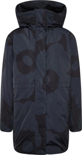Marimekko Käännös Unikko   BLACK DARK GREY   XS