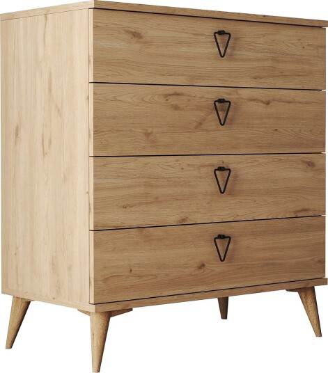 Heibert Kommode 45x80 cm Natur
