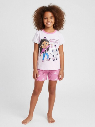 Gabby"s Dollhouse Pysjamas Rosa 98 104