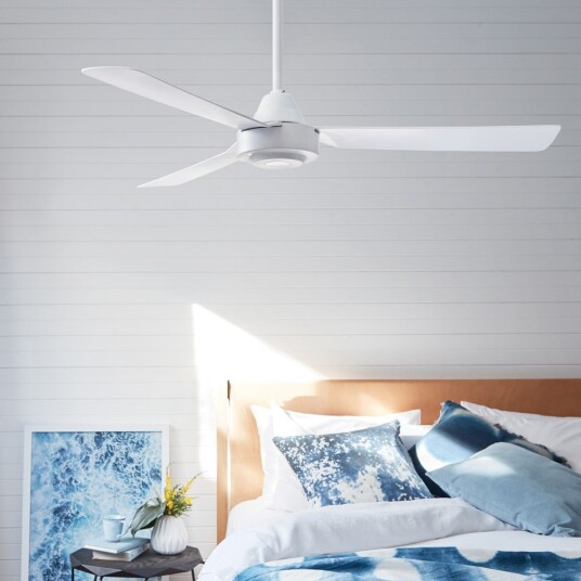 Bayside Calypso takvifte hvit Ø 122 cm stillegående – Beacon Beacon Lighting Bayside Calypso Hvit Stue Plast Moderne 31 Hvit