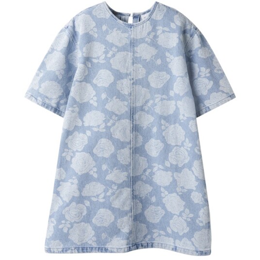 Name It Light Blue Denim Nkfsilla Dnm Ss Kjole 2121-Za H 146