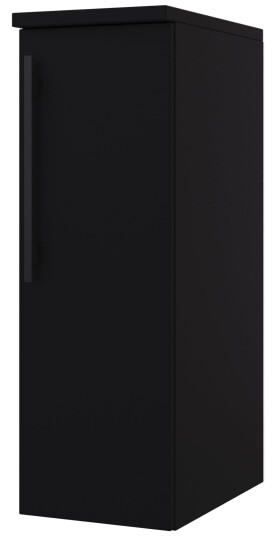 Linn Bad Ingrid Sideskap (Kommode) Svart Matt / 30cm 1 dør