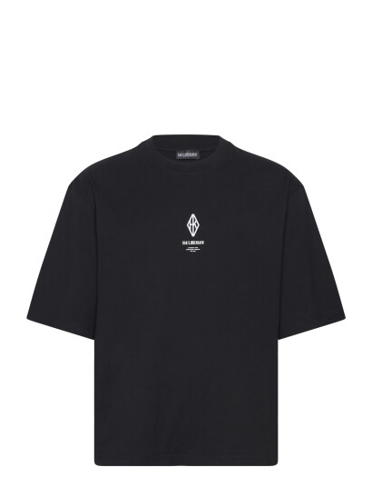 HAN Kjøbenhavn Diamond Loose Tee   Black   M