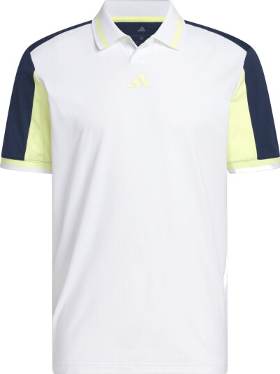 Adidas Beyond Vent Twistknit Polo Golf pologenser herre White Frolem Small Adidas Beyond Vent Twistknit Polo Golf pologenser herre White Frolem Small