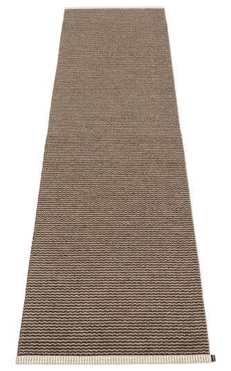 Pappelina Mono matte mørk brun 70x300 cm Pappelina Mono matte mørk brun 70x300 cm