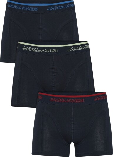 Jack & Jones Jacadrian Solid Trunks 7 Pack Navy XL