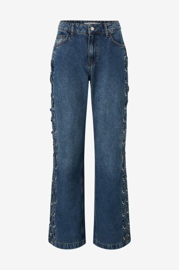 Global F Jeans Carlea g Svart