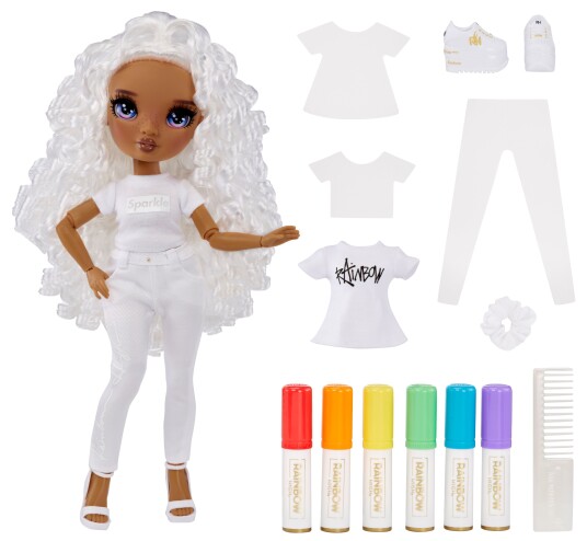 Rainbow High Color & Create Fashion Doll Purple Eyes Rainbow High Color & Create Fashion Doll Purple Eyes