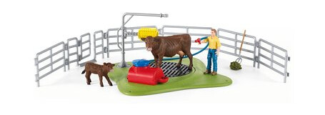 Schleich Farm World Cow Wash stasjon 42529