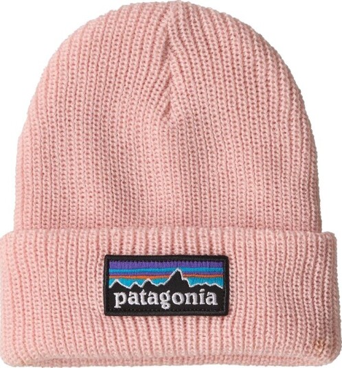 Patagonia Baby Logo Beanie P 6 Logo: Sunlit Pink