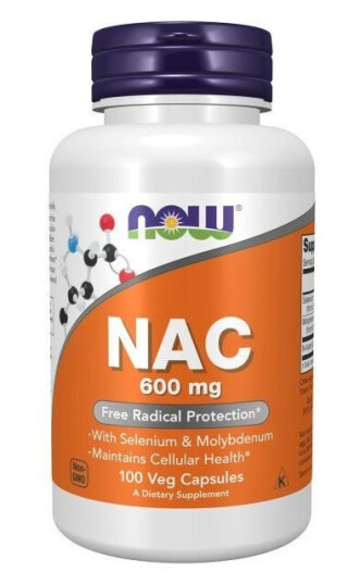 Now Foods NAC Acetyl Cysteine - 600mg - 250 veg Now Foods NAC Acetyl Cysteine - 600mg - 250 veg