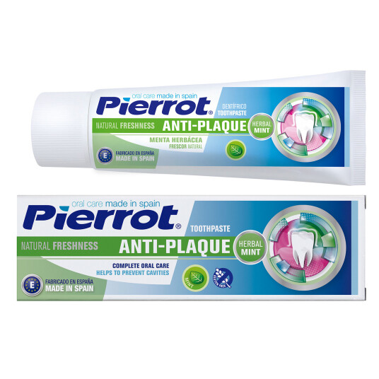 Urtetannkrem Pierrot AntiPlaque Mint Fluor
