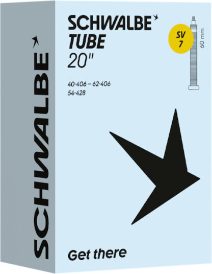 Schwalbe slange 20"x1,60-2,50 (40/62-406) 60mm racerventil
