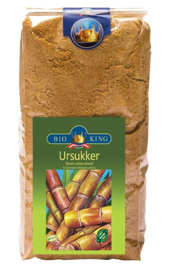 BIO KING Bio-king Sukker Aktivt Sukanat Rårør Org BIO KING Bio-king Sukker Aktivt Sukanat Rårør Org