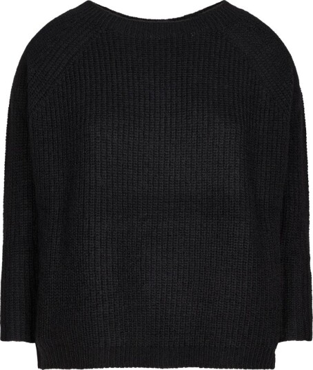 Max Mara Dame Strikkevarer Svart L,