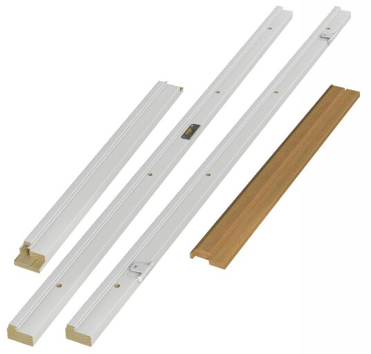 Swedoor +Karm IK 10x19 93mm Hvit Med Integrert Tettelist