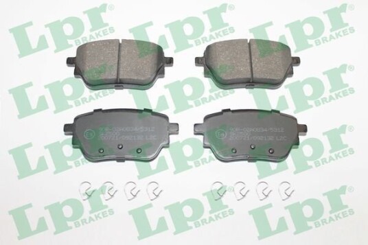 Bremseklosser LPR 05P2132 Bremseklosser LPR 05P2132