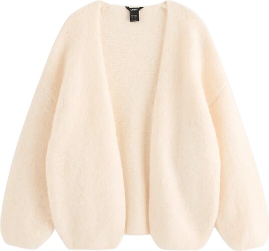 Lindex Knitted Cardigan   Cream   XS/S