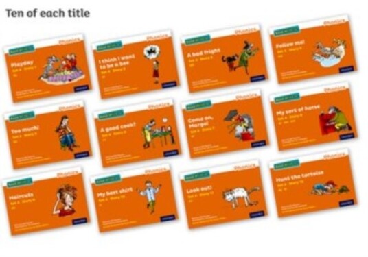 Read Write Inc. Phonics: Orange Set 4 Core Storybooks Pack of 120
