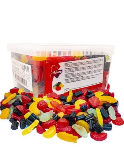 2 kg Malaco Godt & Blandet Original Stor Boks
