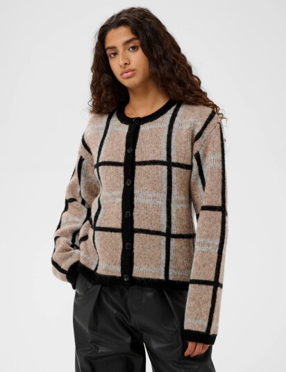 InWear Tashaiw Cardigan Beige L InWear Tashaiw Cardigan Beige L