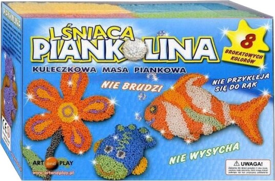 Art And Play Piankolina Modellervoks 8 Farger
