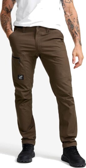 Revolutionrace Field Outdoor Pants Herre Mud XL Turbukse & Fritidsbukse