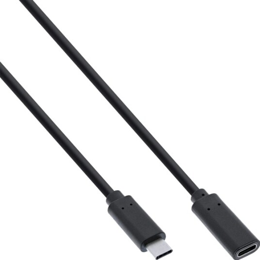 Inline 35776 0,5 M Usb C Usb C Usb 3.2 Gen 2 3.1 Gen 2 Svart