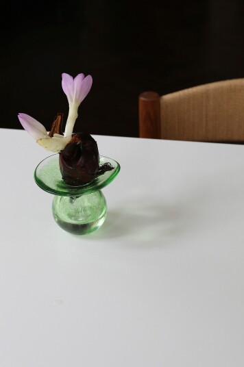 Mimou Munnblåst vase No.1 Grønn