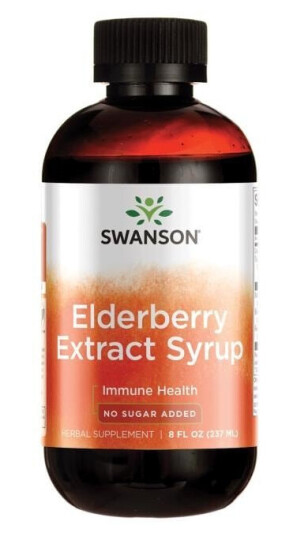 Swanson Hyllebærekstrakt Flytende Elderberry 237 ml Swanson Hyllebærekstrakt Flytende Elderberry 237 ml