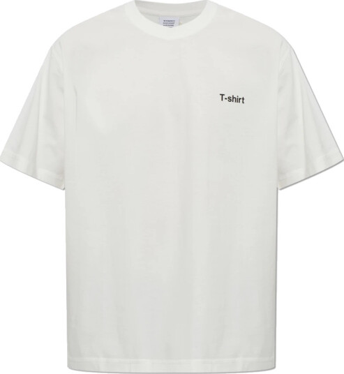 Vetements Herre Topper Hvit M, Vetements Herre Topper Hvit M,