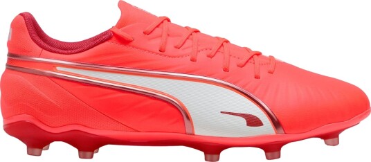 PUMA King Match FG/AG Fotballsko Rød 43