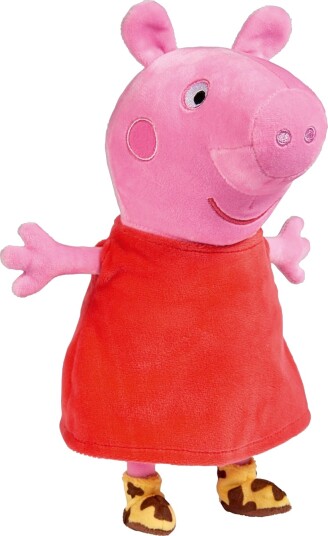 Peppa Gris Plysjbamse 25 Cm Peppa Med Lyd