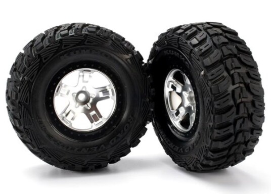 Traxxas 5881X Tires & wheels assembled glued