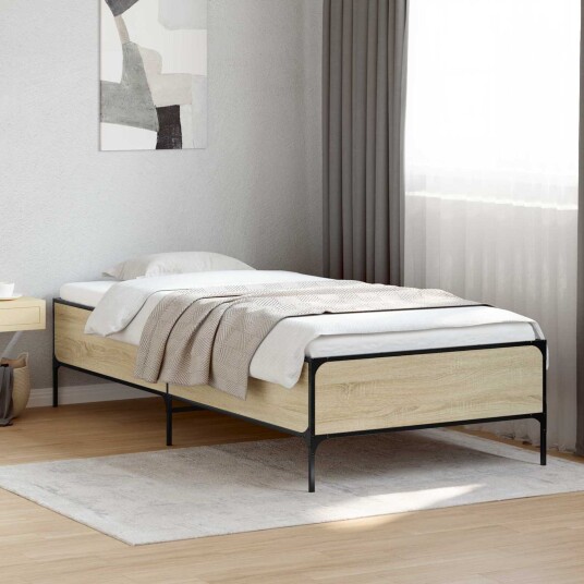  Sengestamme Sonoma eik 80 x 200 cm Konstruert tre