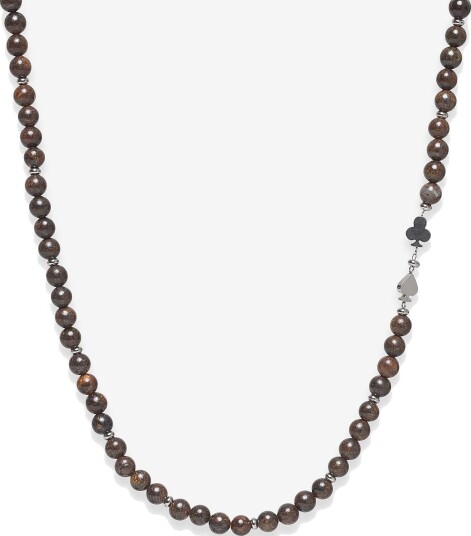 HUGO E-Beads5-Nec - BROWN OVERFLOW - One Size