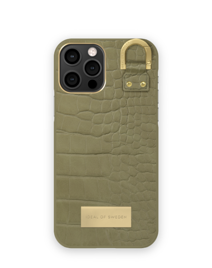 iDeal of Sweden Atelier Case Iphone 12/12p Sage Croco
