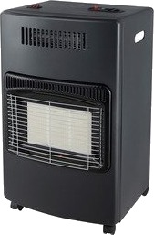 Day Gassovn 4,2 kW infrarød sammenleggbar med varmevifte