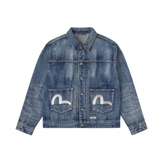 Evisu Herre Jakker Blå M,