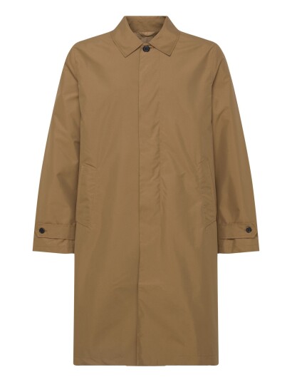 Garment Project Water Repellent Coat Moss Brown S