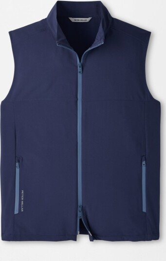 Peter Millar Gale Vest Blå Golfvest herre Navy XX Large Peter Millar Gale Vest Blå Golfvest herre Navy XX Large