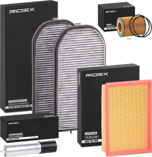 Filtersett RIDEX 4055F25679
